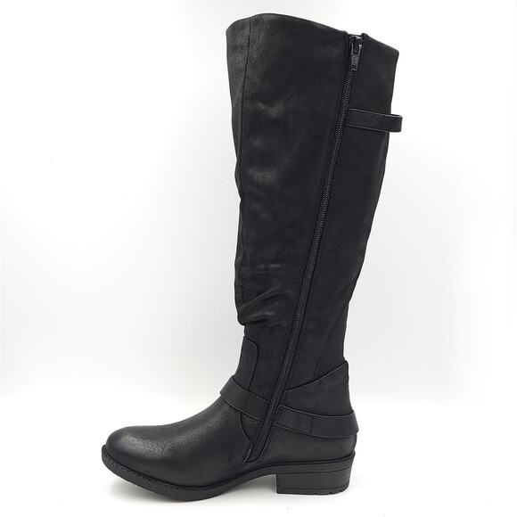 Baretraps Yanessa2 Women Tall Slouch Riding Boots Size US 5M Wide Calf Black TRO - Picture 6 of 9